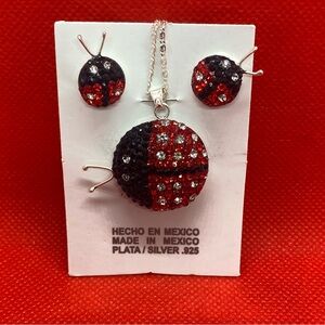 925 Mexican silver chain set